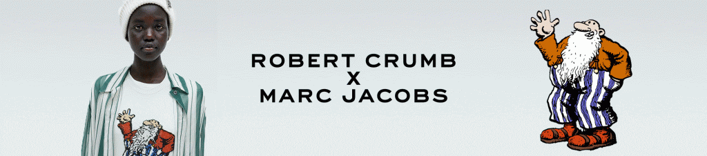 marc jacobs x robert crumb