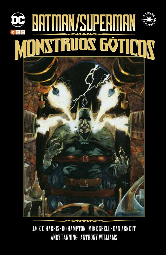 batman superman monstruos goticos