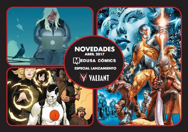 Medusa Comics Lanzamiento Valiant