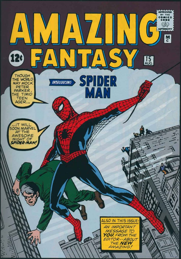 amazing fantasy 15 spiderman
