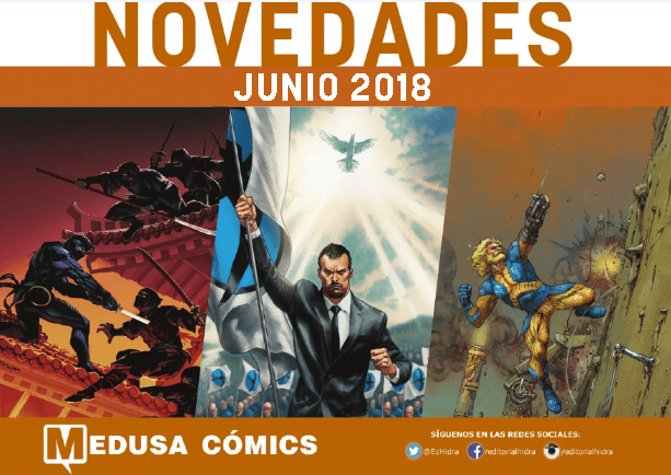 Novedades Medusa Comics Junio 2018
