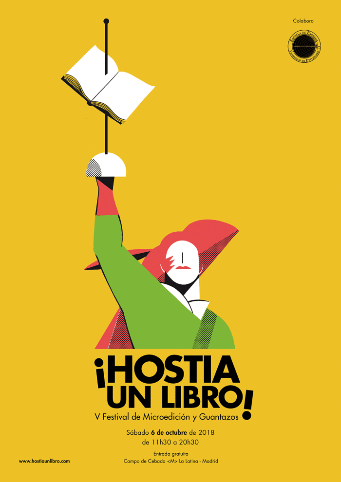 Llega la V edición del festival ¡HOSTIA UN LIBRO!