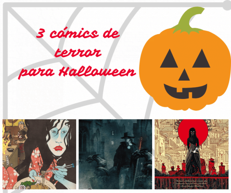 3 cómics de terror para Halloween