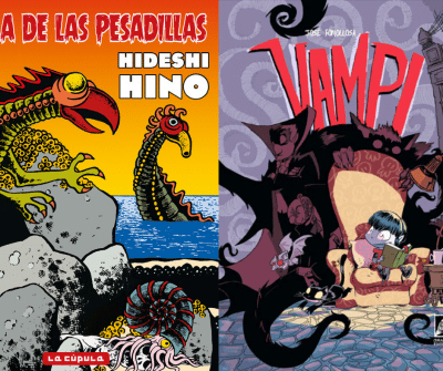 Dos tebeos de terror para niños y adultos: «Vampi» y «La Isla de las Pesadillas»