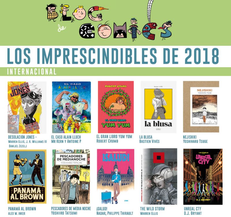 Los mejores cómics internacionales de 2018
