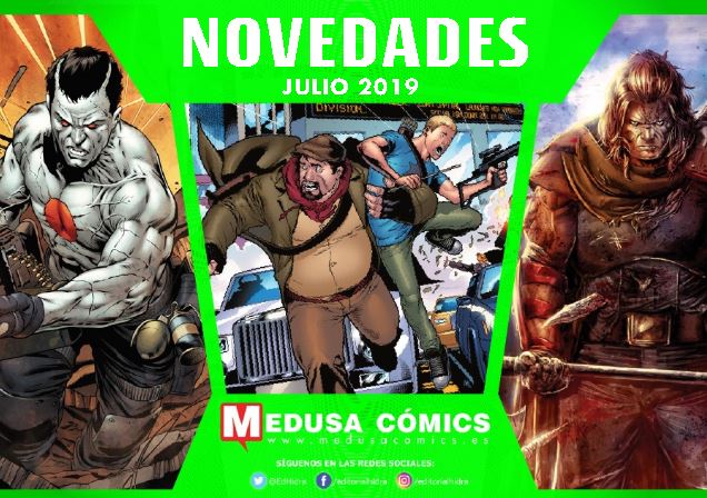 Medusa Comics Novedades Julio 2019