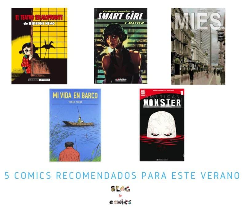 5 cómics recomendados para leer este verano