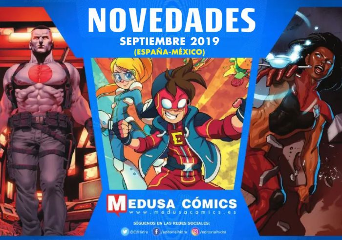 Novedades de Medusa Cómics para Septiembre de 2019