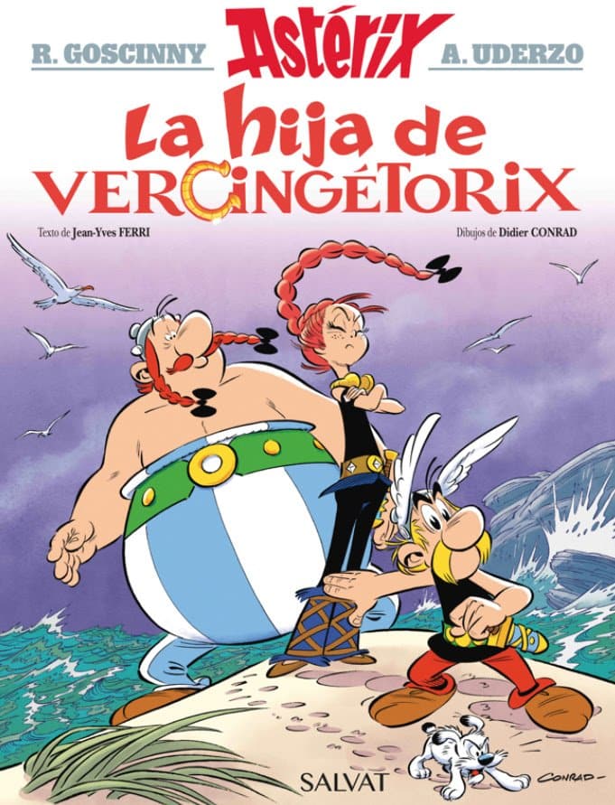 asterix La hija de Vercingétorix