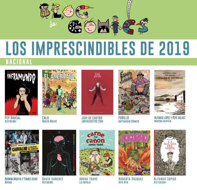 mejores comics españoles 2019