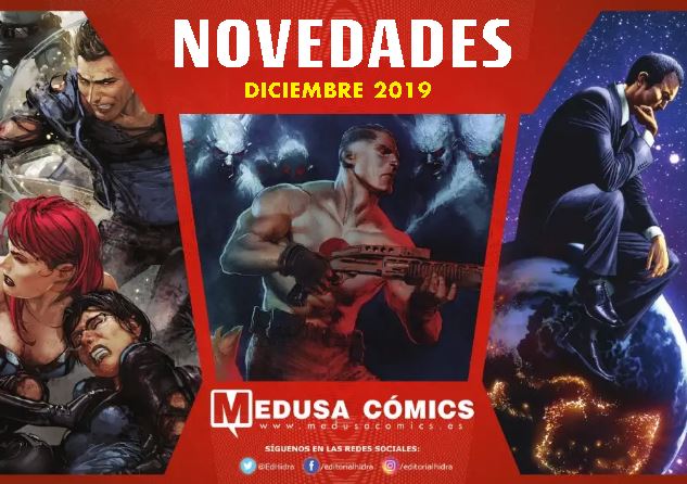 Novedades Medusa Comics Diciembre 2019