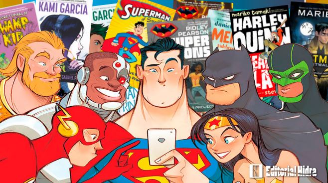 EDITORIAL HIDRA COMENZARÁ A PUBLICAR TÍTULOS DE DC COMICS EN 2020