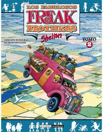 Shelton Integral de los Fabulosos Freak Brothers Volumen 2 e1581022940974