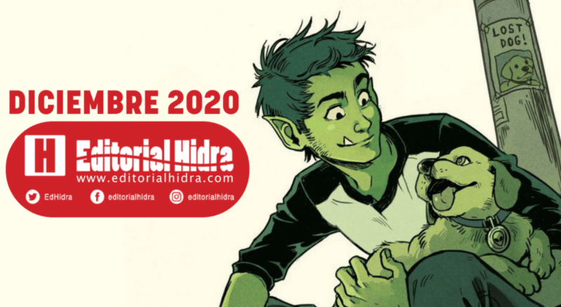 Novedades Editorial Hidra Diciembre 2020