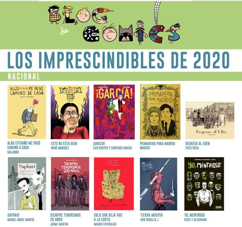 Los mejores comics espanoles de 2020