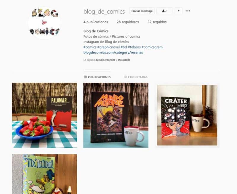 Blog de comics en instagram home scaled