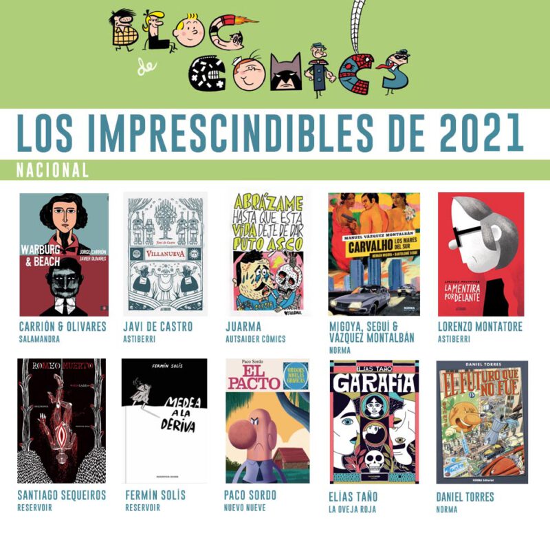 Los mejores comics nacionales de 2021
