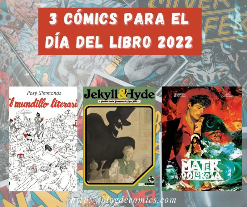 3 comics para Regalar el Día del Libro