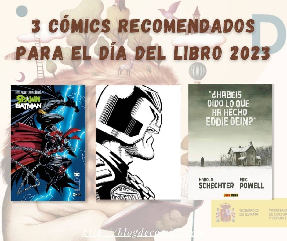 3 cómics recomendados para el Día del Libro 2023