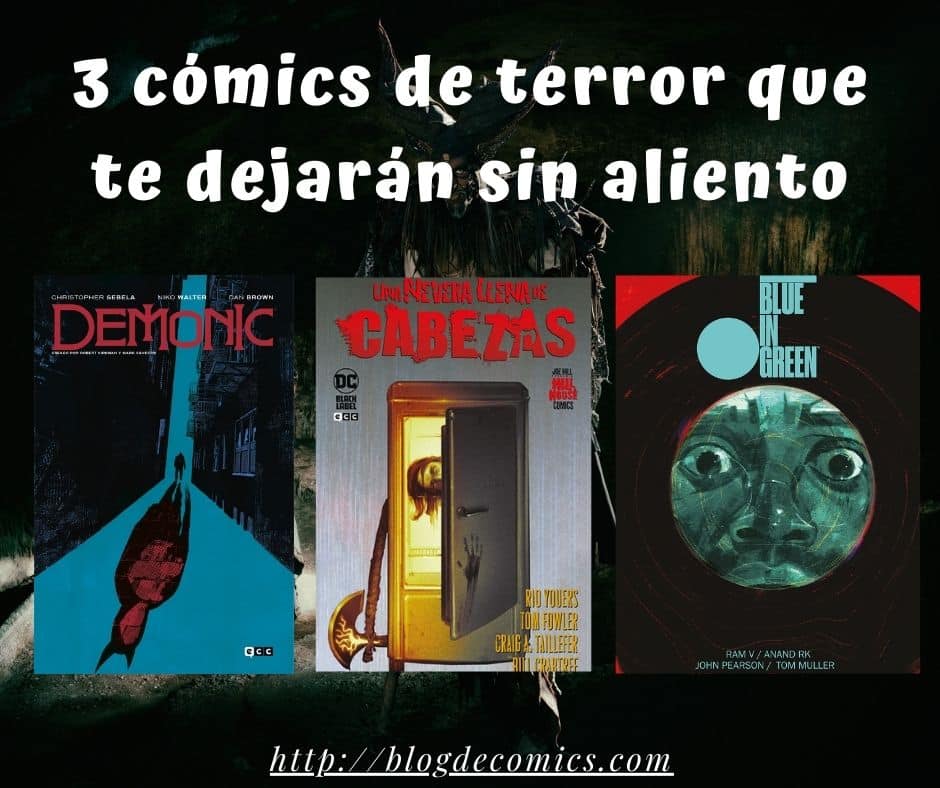 3 cómics de terror que te dejarán sin aliento