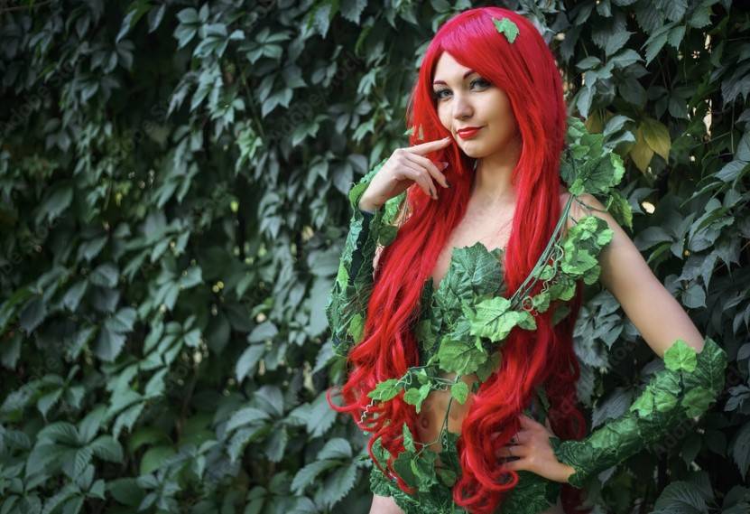 sexy cosplay poison ivy