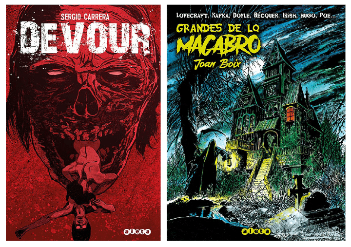 Novedades Aleta Febrero 2024: Devour y Grandes de lo macabro: Joan Boix