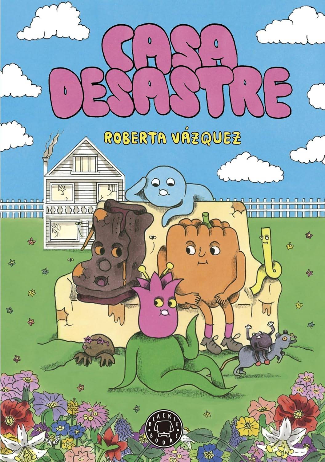 Casa Desastre: el primer cómic infantil de Roberta Vazquez sobre una comunidad de vecinos muy loca