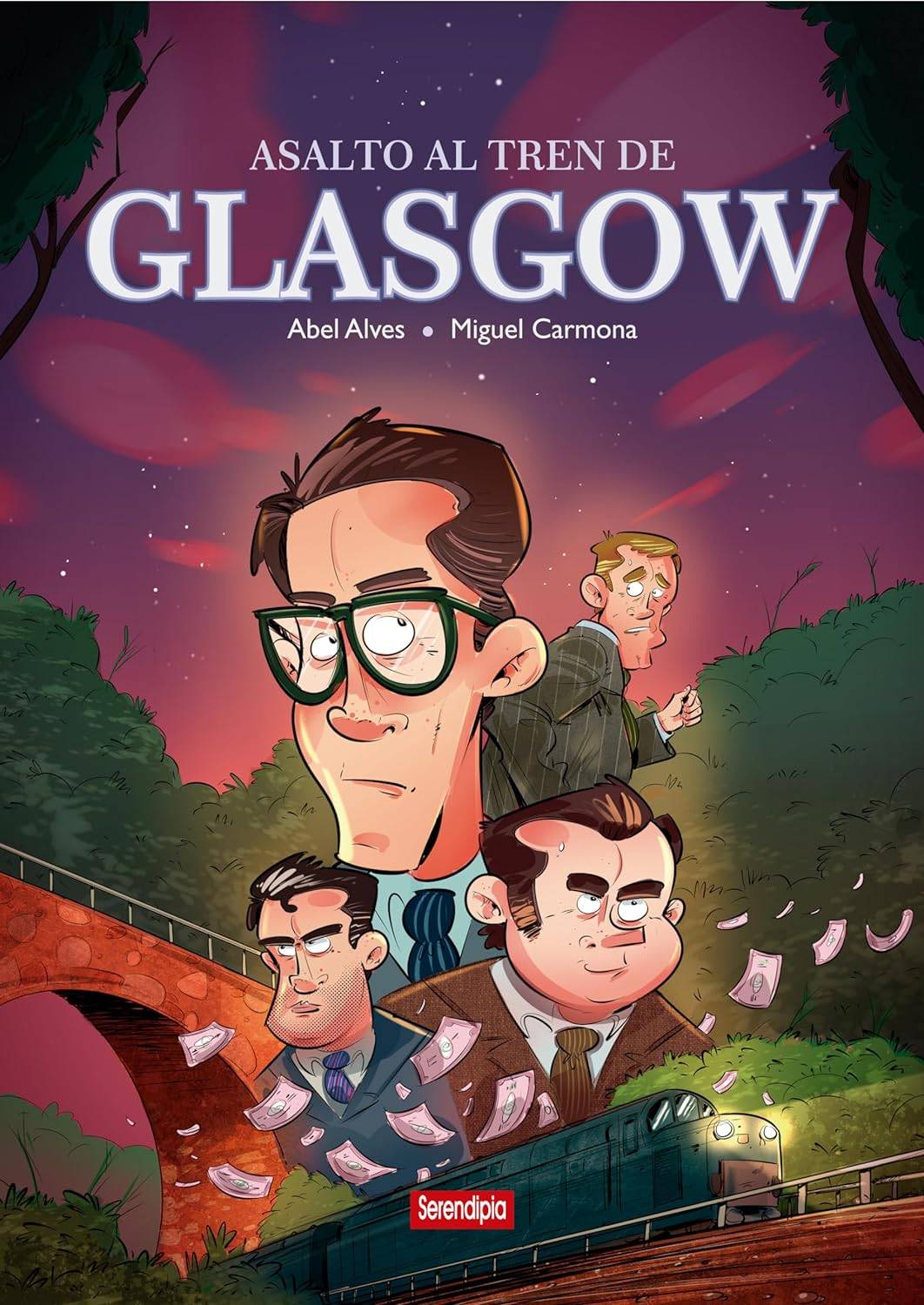 Reseña de «Asalto al tren de Glasgow», una revisión en cómic del robo del siglo.