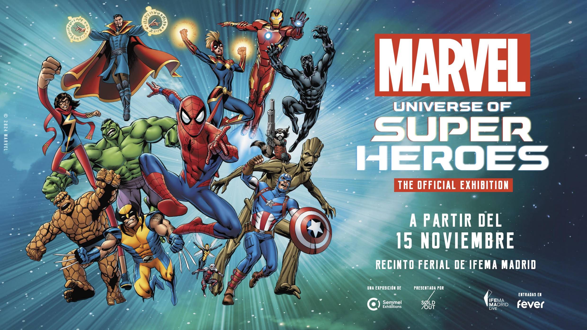 La gran exposición «Marvel: Universe of Super Heroes» llega a España este otoño