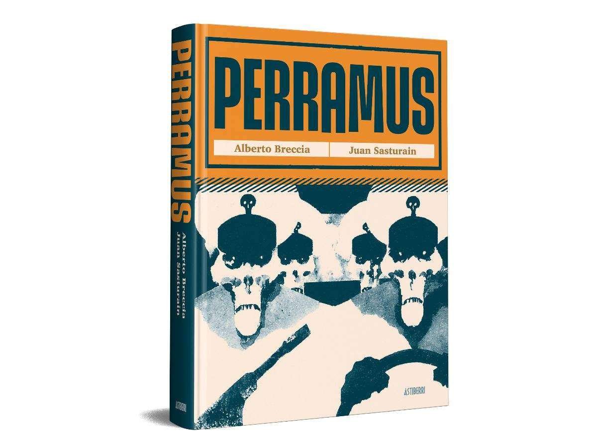 Portada libro Perramus, ilustración abstracta.