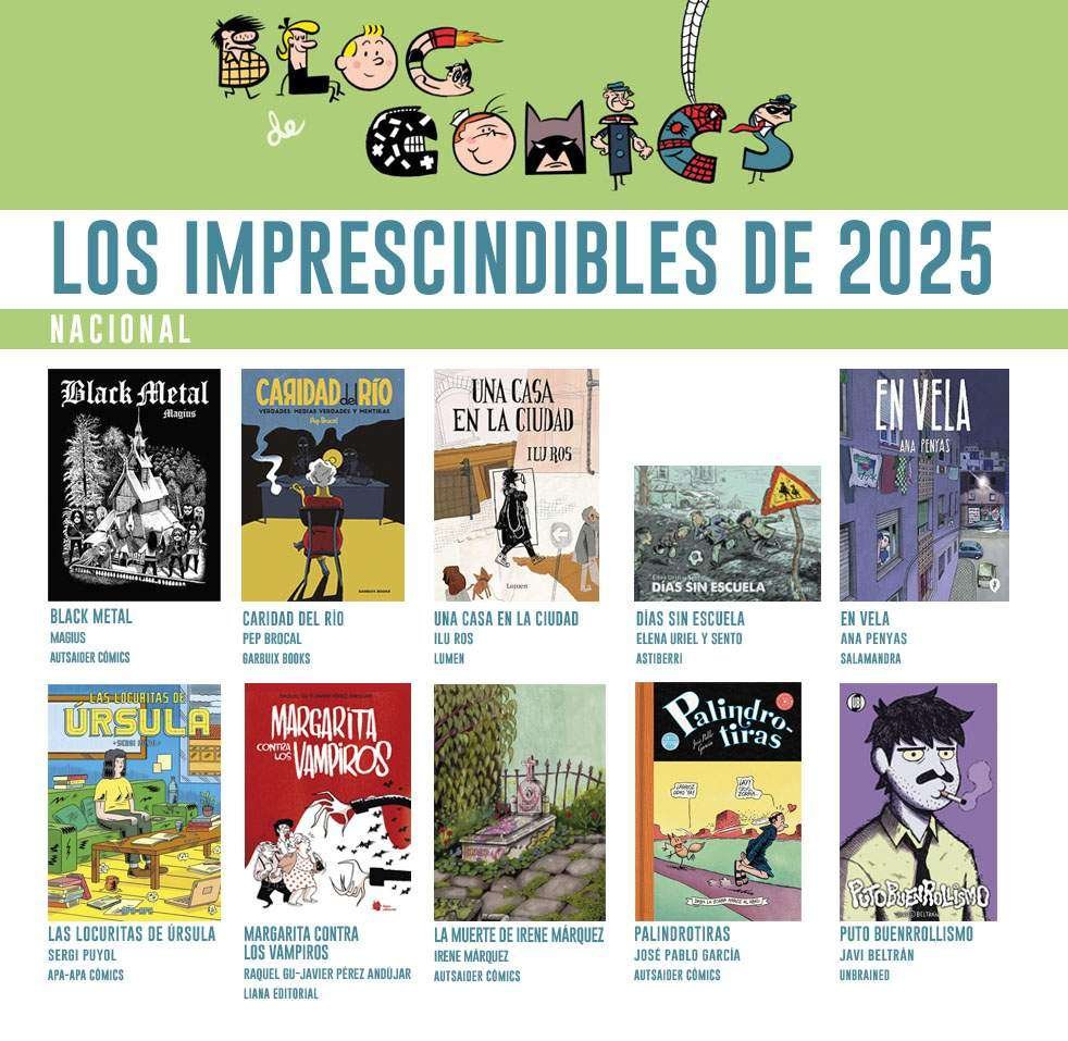 Los Mejores Cómics Españoles de 2025