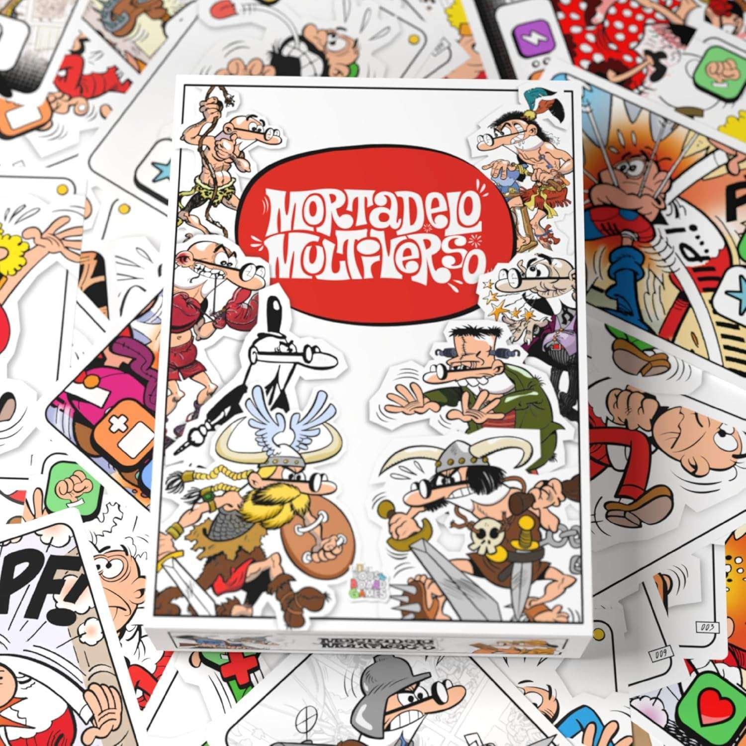 Mortadelo Multiverso, un nuevo juego de cartas que salta del cómic al tablero