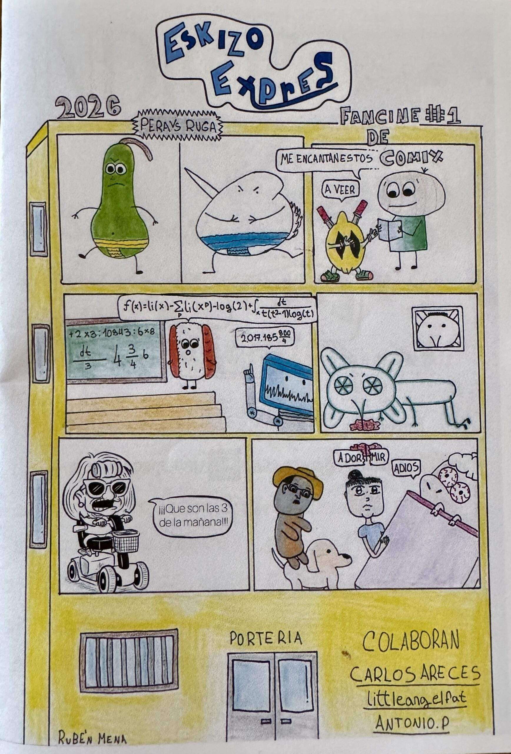 eskizo expres 1 fanzine