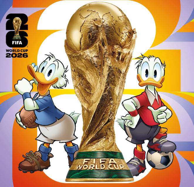reseña comic donald copa mundial futbol 2026