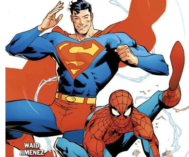 reseña comic superman spider man