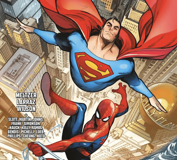 reseña comic spider man superman pepe larraz
