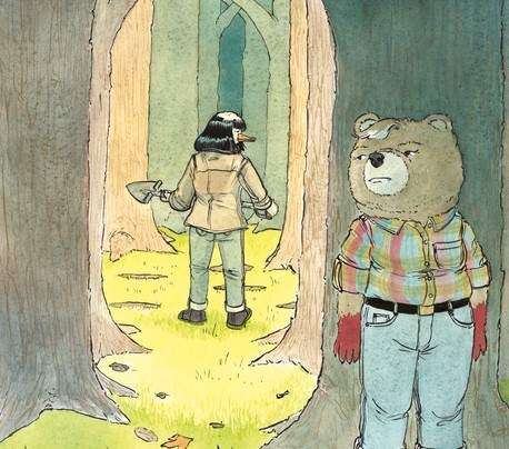 reseña comic bajo los arboles donde nadie te ve conspiracion primavera